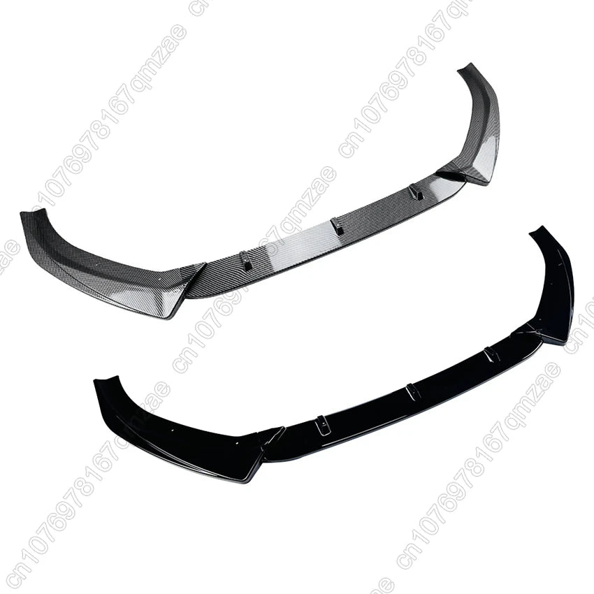 Fit For Audi S3 A3 8V S-line 2017-2020 Saloon / Sportback Maxton Style Front Bumper Lip Spoiler Splitter Diffuser Canards Tuning