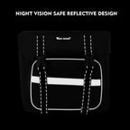 WEST BIKING Bicycle Rear Seat Bag 25L Large Capacity Outdoor Luggage Carrier Bags Cycling MTB Road Bike Trunk Double Pannier Bag