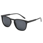 ZENOTTIC 2 Pack Polarized Sunglasses for Women Men Vintage Round and Square Frame UV Protection Shades Driving Sun Glasses