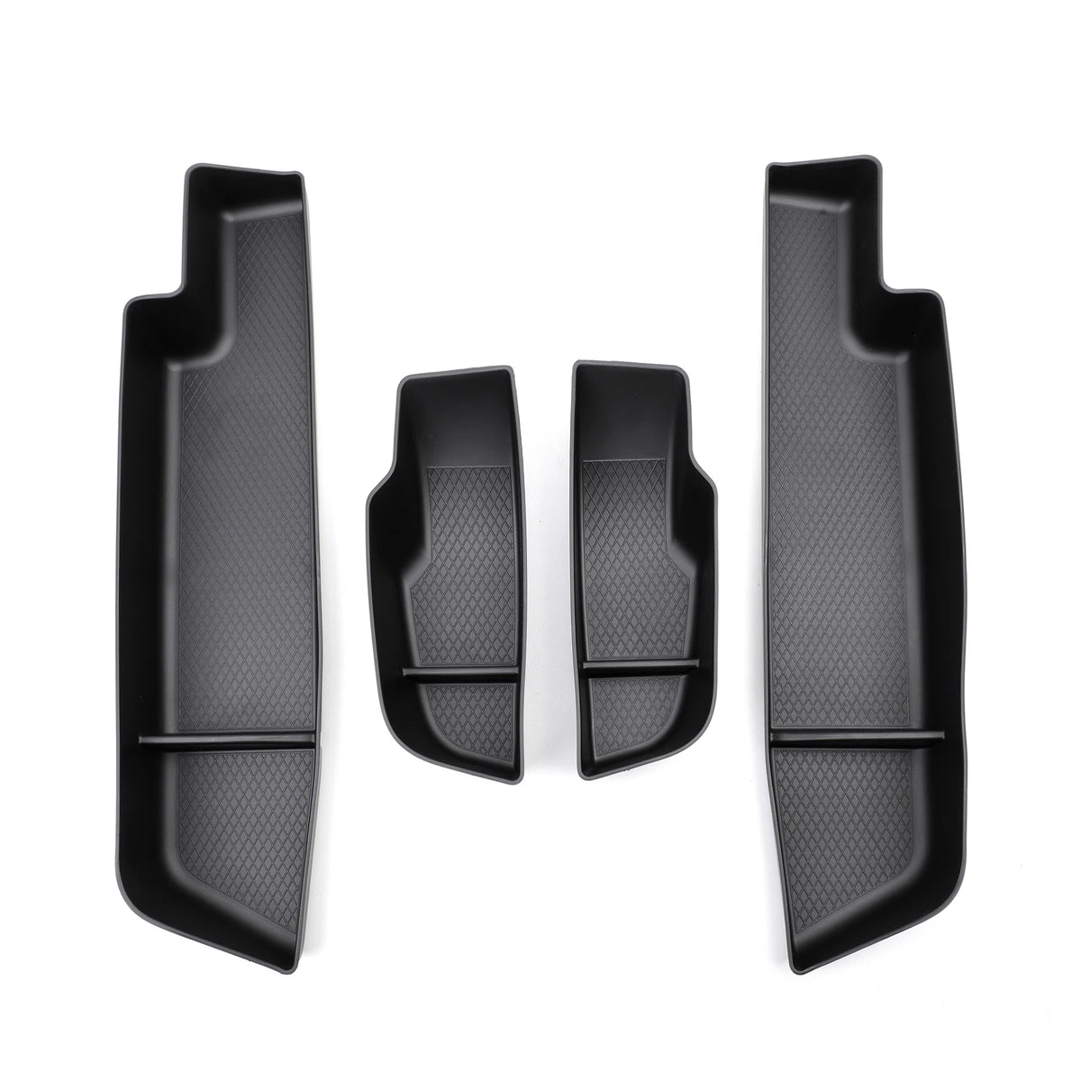 Smabee for Audi Q4 E-Tron 2021-2025 Door Side Storage Box TPE Front Rear Door Handle Organizer Tidying Car Accessories