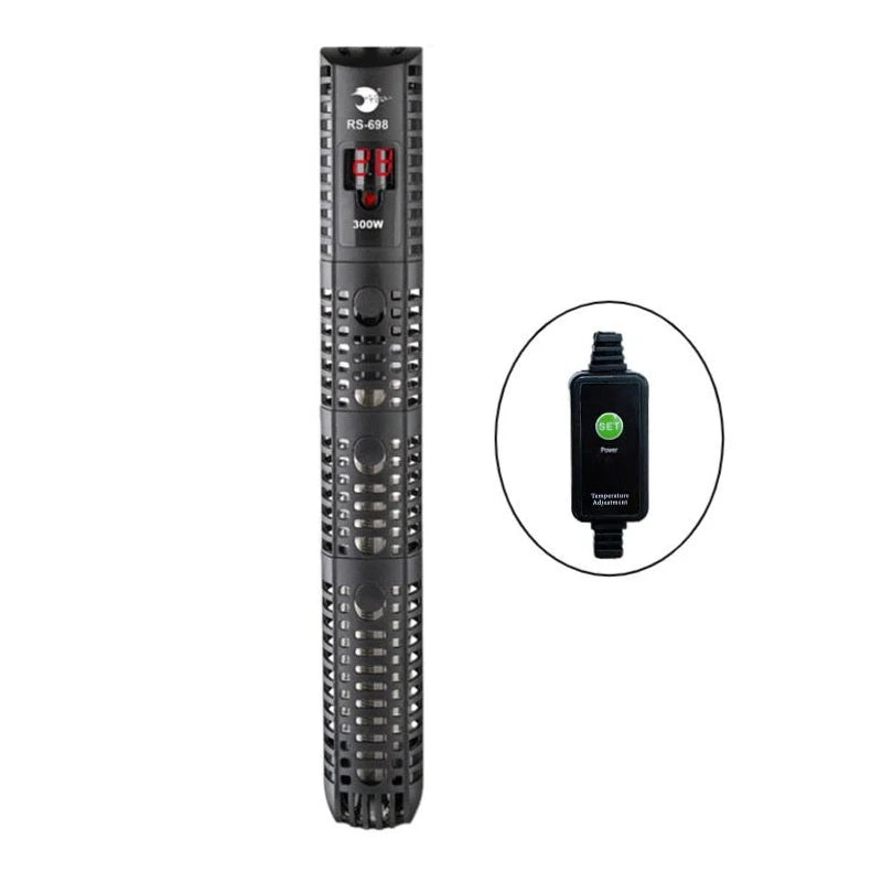 Aquarium Submersible Heater Fish Tank Water Heating Rod Constant Aquarium Thermostat Temperature Control 220V 50-500w EU adapter