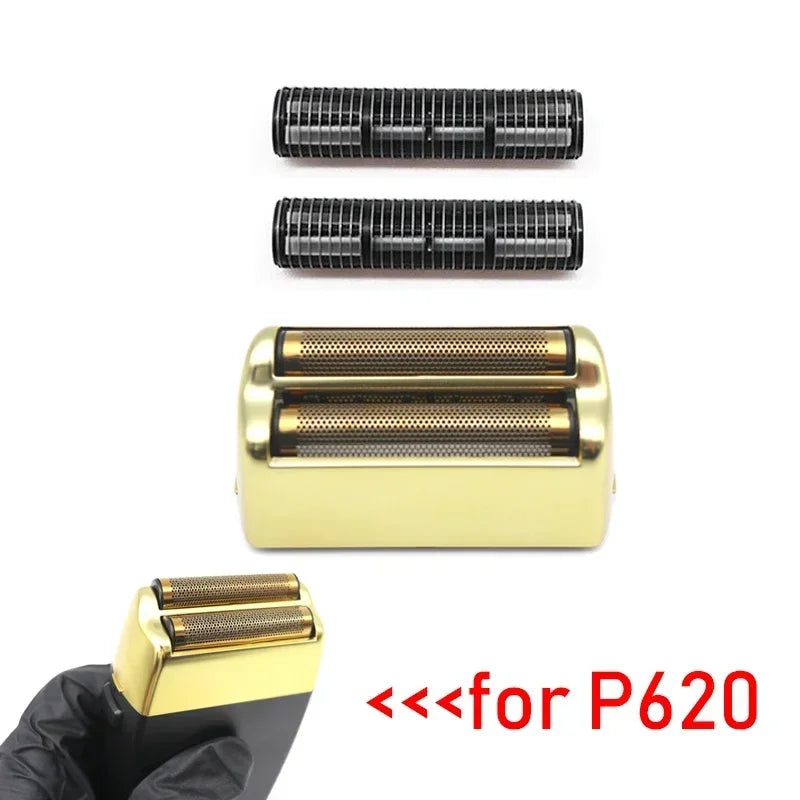 For POPBarbers P620 Original Replacement Blade Net Cover Professional Hair Trimmer Shaver Cutting Knife Head Accessories