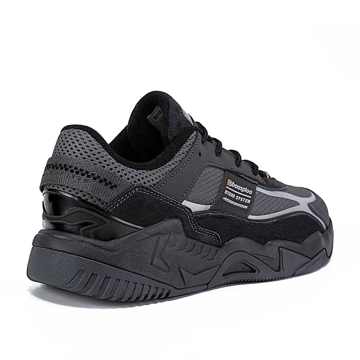 Baasploa Men Walking Sneakers New Fashion Leather Waterproof Comfortable Shoes Male Casual Non-Slip Wear-Resistant Tenis Sh