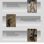 Assault 3.0 Military Bird Outdoor Tactical Pants Men's Spring Cycling Pants Adjustable Waist Work Pants