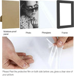 14pcs 4x6 Inch Wooden Picture Frames No Mat, Tabletop or Wall Display for Photos