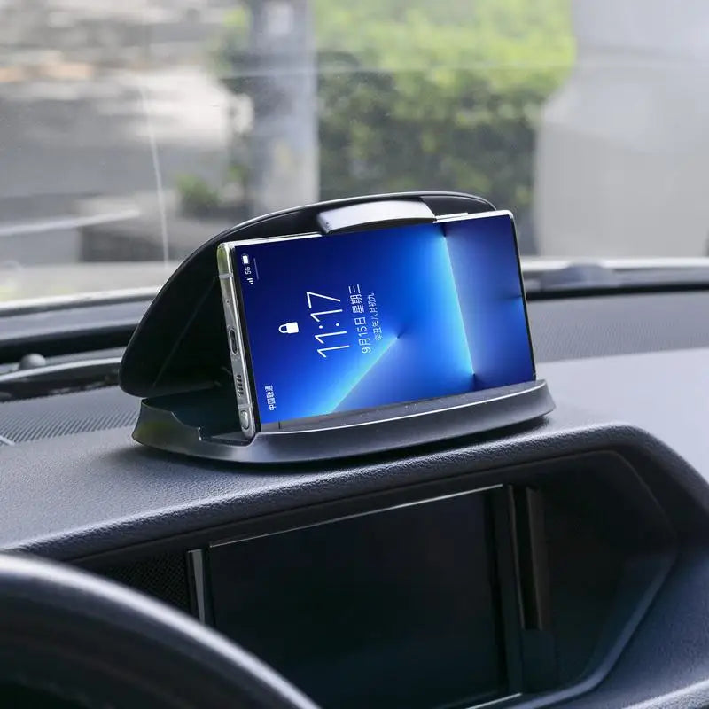 Car Dashboard Cell Phone Mount, Universal 360° Rotating Vehicle Phone Holder