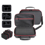 Protective Hard drive carry Case Bag With Customizable Foam Lightweight Shell storage Case for Electronics equipment  Cameras