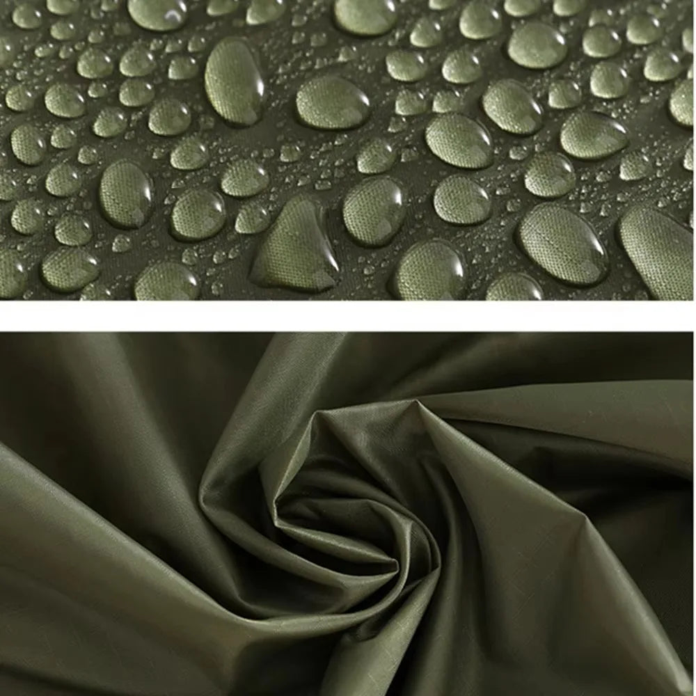 3-in-1 Waterproof Outdoor Rain Poncho Cover, Lightweight Hiking Travel Raincoat - Multiple Colors