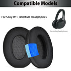 Cooling Gel Replacement Earpads for Sony WH-1000XM3 (WH1000XM3) Noise Canceling Headphones, Ear Pads Cushions.
