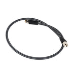 DIDEEP Diving Carbon Fiber Braided High Pressure Tube, Scuba Diving Residual Pressure Hose, Can Be Connected to Pressure Sensor