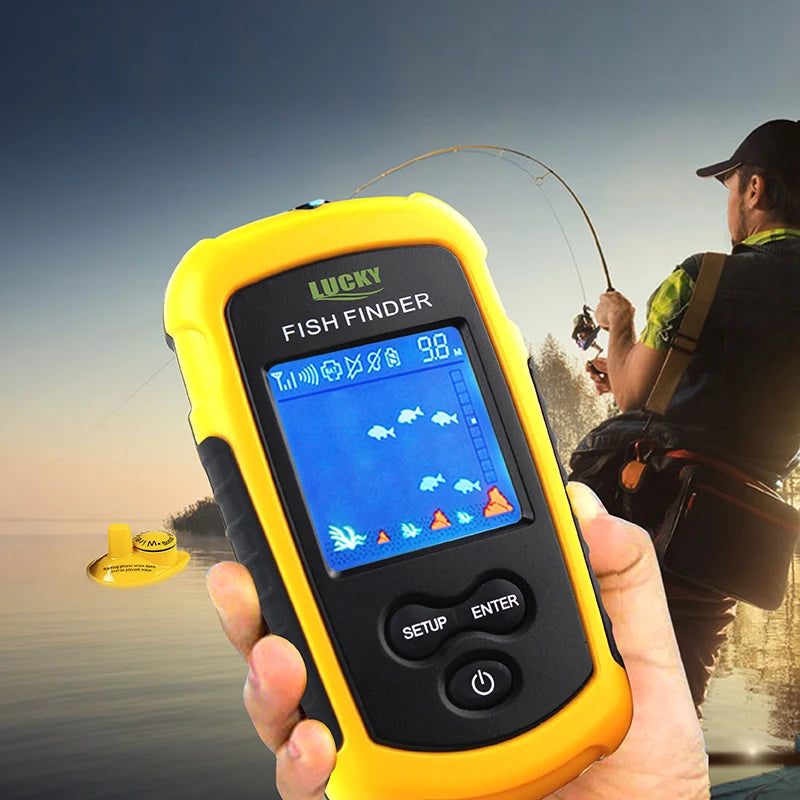 LUCKY Fish Finder FFCW1108-1 FFW1108-1 FF1108-1CWLA FFW718LA Wireless Fish Finder FF1108-1 FFC1108-1 Wired Fish Finder