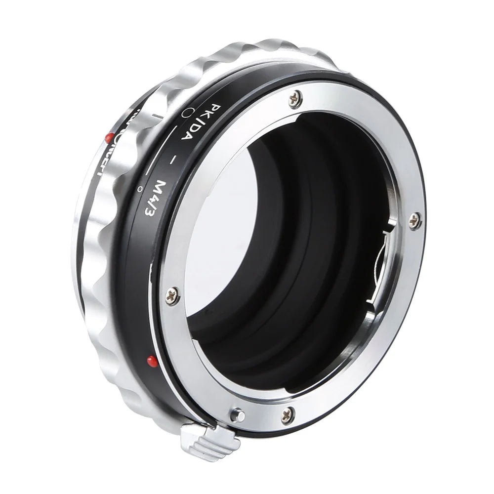 K&F CONCEPT PK/DA-M4/3 Lens Mount Adapter Ring for Pentax PK DA Mount Lens to M4/3 Micro Four Thirds MFT Mount DSLR Cameras Body