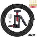 2 in 1 Bike Hydraulic Disc Brake Oil Needle Tools Driver Hose Cutter Cable Pliers Olive Connector Insert BH59 BH90 Install Press