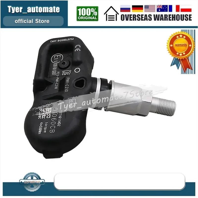 4PCS For Toyota RAV4 IV 2013-2018 Tire Pressure Sensor Monitoring Sensor TPMS Sensor 433MHz PMV-C210