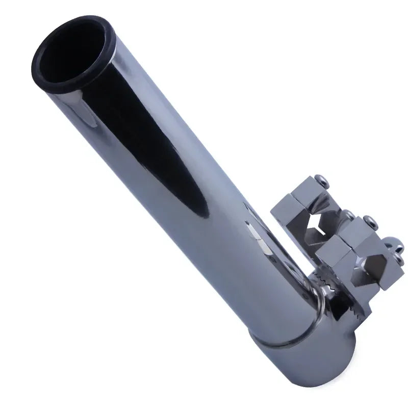 Boat Fishing Rod Holder, 316 Stainless Steel, Clamp-on, Marine Yacht Rod Pod, Fishing Tool, High Quality, 1"