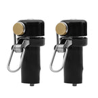 Bicycle Bell Curved Handlebar Plug Bell Horn Waterproof 80dB Loud High Decibel Ring Alarm Bell Road Bike Accessories