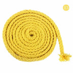 10M 5/7mm Cotton Cord for Sewing Twisted Rope Bag Strap Weave Cords Woven String Home Textile Decoration Ropes Craft Accessories