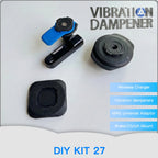 Motorcycle Phone Mount Anti-Shake Quick Release Handlebar Mirror Bracket Holder