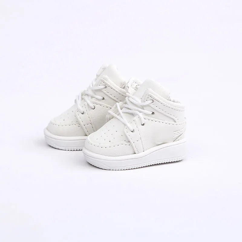 New 30cm BJD Doll Shoes High-top Sneakers Sneakers Casual Shoes for Yosd, 1/6BJD Doll Shoes Accessories
