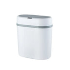 12L Dual Mode Kitchen Trash Can Smart Induction Trash Can Living Waterproof Garbage Can Bathroom Automatic Smart Trash Bin