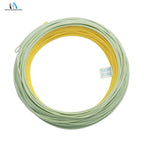 Maximumcatch Weight Forward Floating Fly Line Moss/Gold 90/100ft 2-9WT Welded Loops