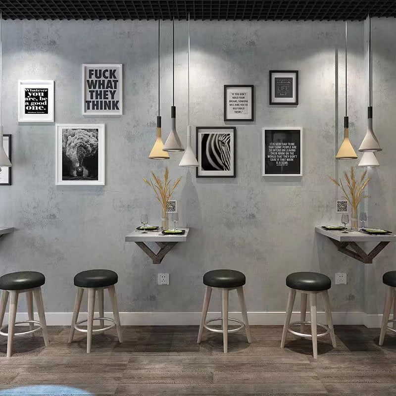 Vinyl Wallpaper  Waterproof Self-Adhesive Wallpaper  Cement Gray Countertop Contact Paper  Kitchen Bathroom Furniture Renovatio