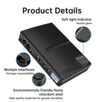 AC220 - 265V 18W UPS Uninterruptible DC Power Supply DC1018L 5V 9V 12V Router Optical Cat Monitor Backup Charger Cell Phone
