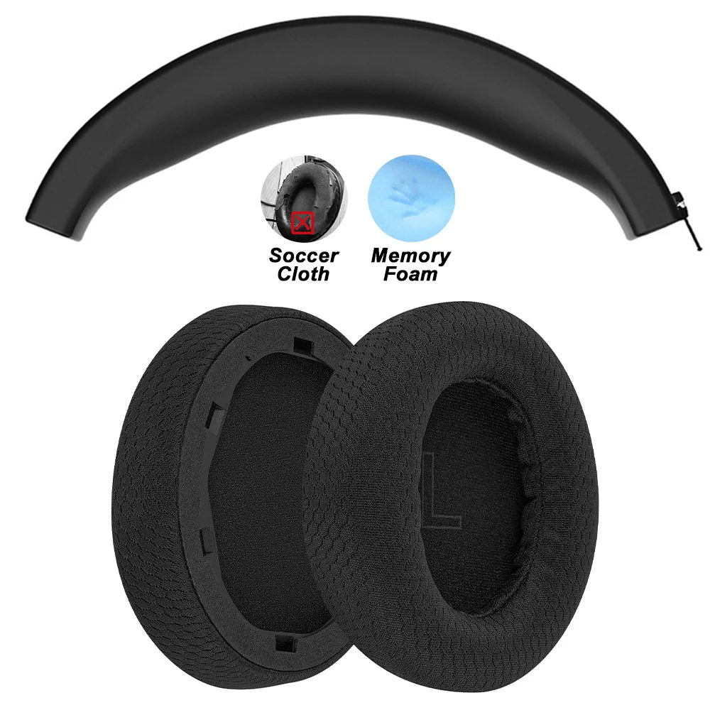 Earphone pads For Anker Soundcore Life Q30 Q35 replacement pink Earpads headphones Earmuffs Mesh Memory Covers Sponge  Protein
