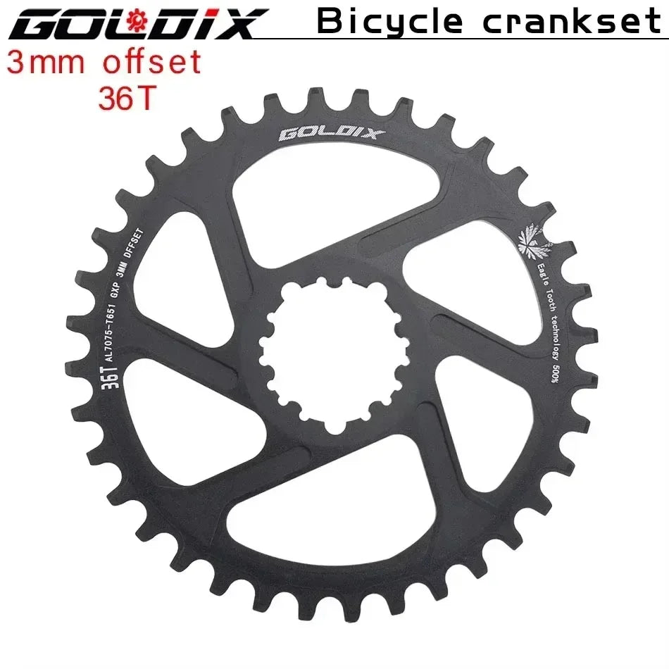 MTB direct mount chainring for sram NX XX XO 3 bolt chain ring 0mm 3mm 6mm offset 30t 32t 34t 36t 38t 9 10 11 12 speed tray