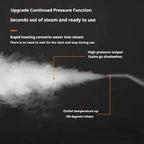 1.2L Steam Cleaner High Temperature Sterilization Air Conditioning Kitchen Hood Home /Car Steaming Cleaner 220V/110V EU/US Plug