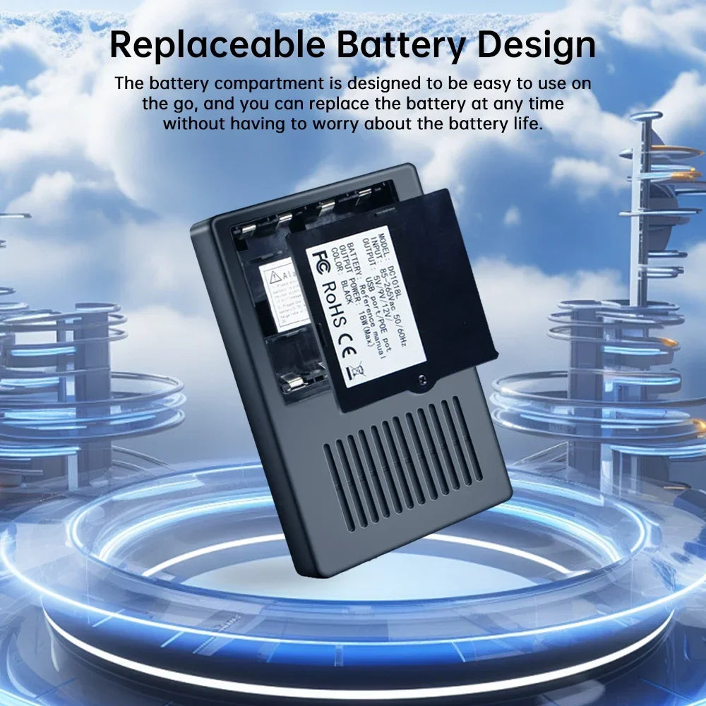 AC220 - 265V 18W UPS Uninterruptible DC Power Supply DC1018L 5V 9V 12V Router Optical Cat Monitor Backup Charger Cell Phone