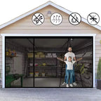 Black Magnetic Door Screen Mosquito Net Custom Size Summer Anti Insect Mesh Automatic Closing Curtain Applicable To Glass Doors