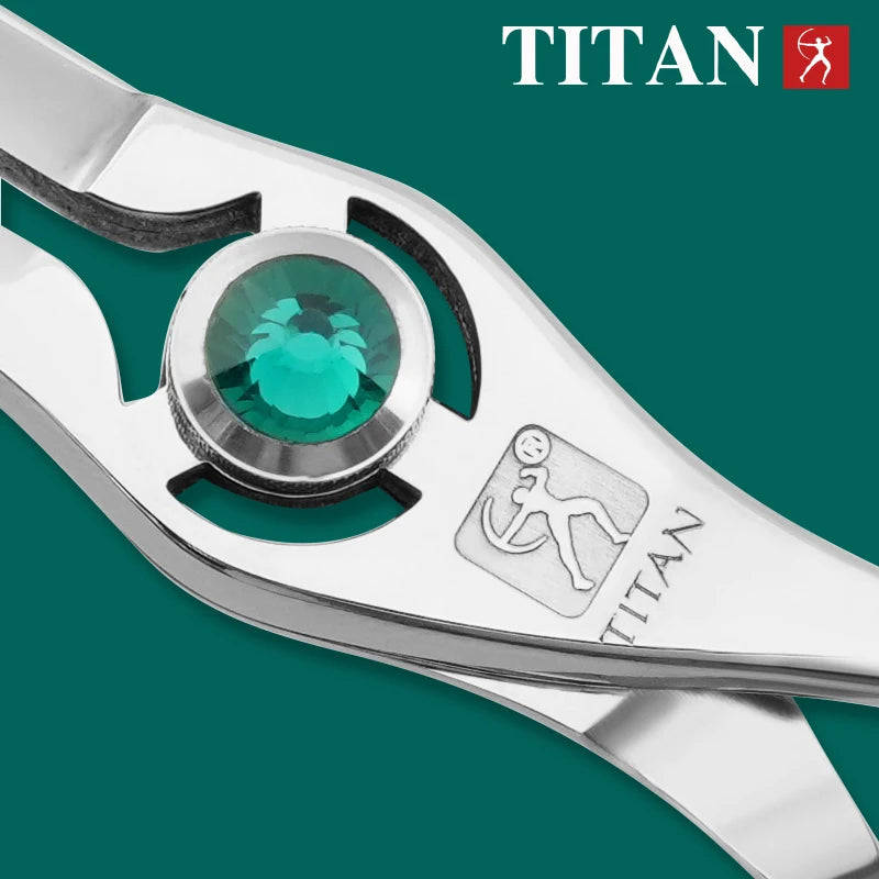Titan Pet Grooming Scissors 7.0-7.5 Inch Professional Dog Hair Cutting Shears