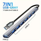 Usb 8In1 7in2 7in1 3in1 11in 1 Type C  To 4k HdTV Hub Adapter Sd Tf Rj45 Card Reader Pd Fast Charge For Macbook laptop Computer