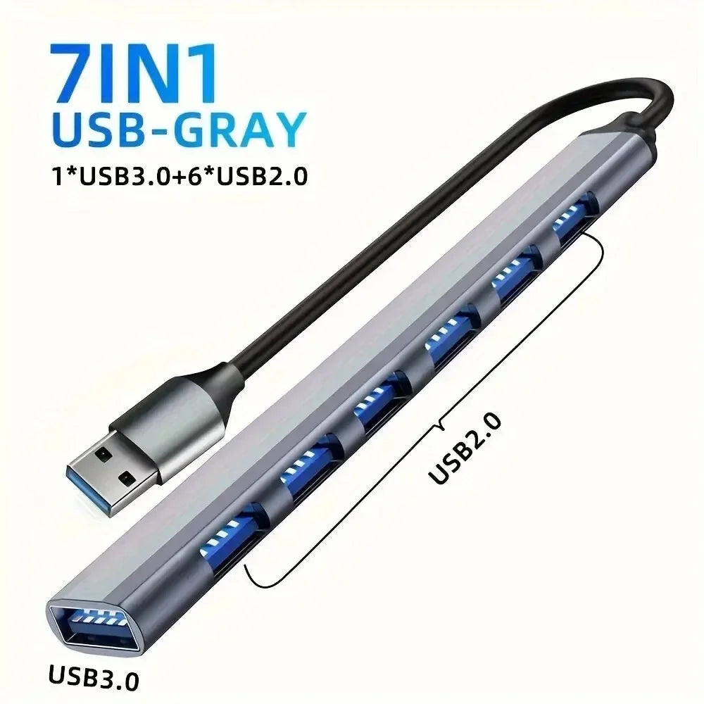 Usb 8In1 7in2 7in1 3in1 11in 1 Type C  To 4k HdTV Hub Adapter Sd Tf Rj45 Card Reader Pd Fast Charge For Macbook laptop Computer