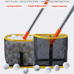 180 Degree Angle Adjustable Ping Pong Ball Picker Spring Bottom Table Tennis Ball Catcher for Club Training