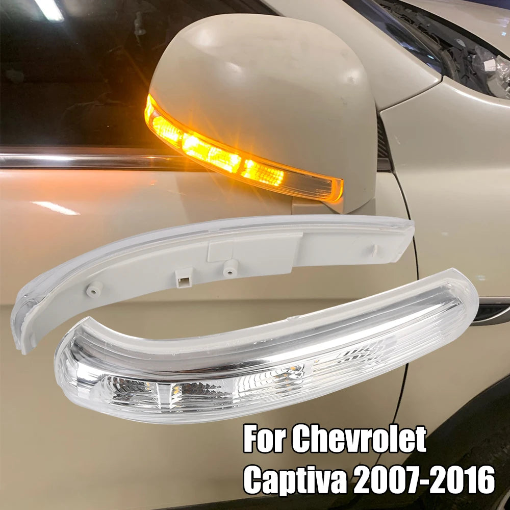 12V Rearview Mirror Turn Signal Light for Chevrolet Captiva 2007-2016, Left/Right