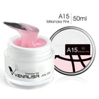 VENALISA Jelly Builder Gel 50ml Pink Nude Soak Off UV LED Hard Gel Nail Extension