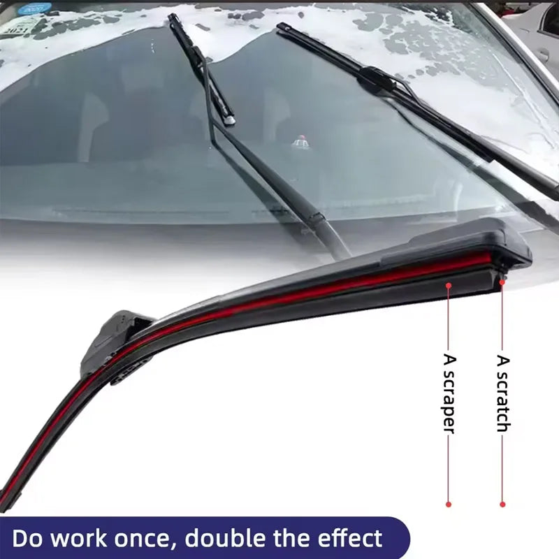Front Windshield Wiper Blades 2pcs for Hyundai Palisade LX2 2017-2022