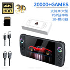 7.0 Inch Big Screen M27 Portable Pocket Retro Handheld Video Game Console 1024*600 Display Support LINUX Emelec 64G/128G