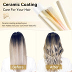 ANLAN Automatic Curling Iron 30s Fast Heating Smart Temperature Control Ceramic Coating Long Lasting Curls Rotary Hair Curler