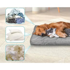 Replaceable Dog Bed Cover Made of Washable And Durable Oxford Fabric, Featuring a Removable Zippered Pet Bed Mattress Cover