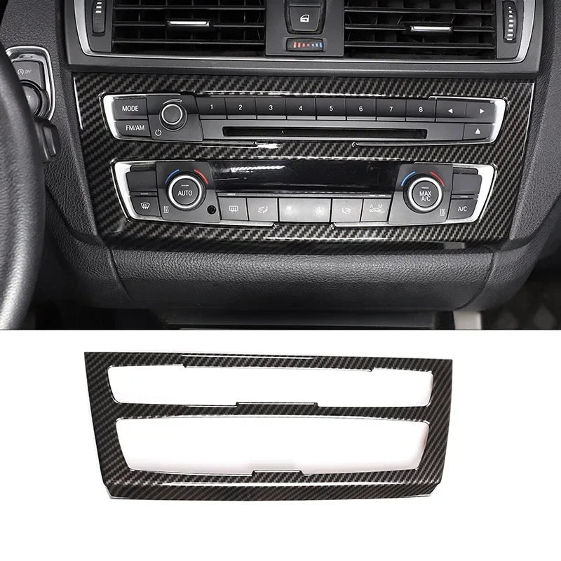 BMW 1/2 Series F20 F21 F22 F23 2012-2018 ABS Carbon Fiber Interior Trim Sticker Set