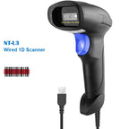 NETUM L5 Wired 2D Barcode Scanner AND NT-L8 Wireless QR Bar Code Reader pdf417 for MAC OS, Windows
