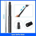 For Insta360 x2 x3 x4 x5 Motorcycle Bike Mount Selfie Stick for Insta 360 x2 x3 x4 x5 Moto Monopod Handlebar Accessories Kit