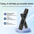 Portable Electronic Breathing Sports Trainer Exhalation and inhalation Training Pulmonary Muscle Vital Capacity Exerciser Tester
