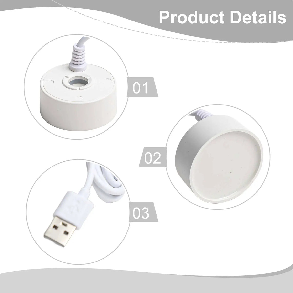 5V USB Fountain Mist Maker Small Rockery Water Fish Tank Landscaping Mist Maker Fogger For Pond Rockery Fish Sink Mist Maker