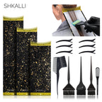 SHKALLI Carbon Fiber Hair Highlighting Board with Comb Teeth, 1pc Styling Tool