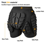 New Ski Shorts Skating Hip Protector Skiing Snowboard Shorts Protective Gear Sport MTB Cycling Motocross Hip Knee Elbow Paddeds