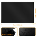 Silicone Induction Cooktop Mat Non-Slip Electric Stove Top Cover Protector 52x78cm 1pc